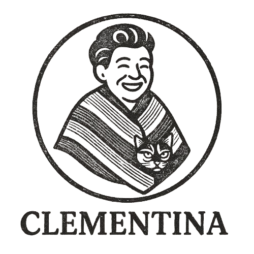 Nuestra Historia clementina sello transparente